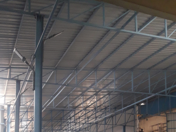 UPVC gutter in Chennai, Industrial fabrication in Chennai, GIGL Roofing Sheet in Chennai